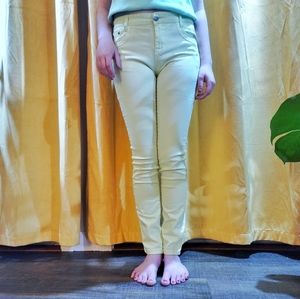 NWOT Pastel Green Stretch Skinny Jeans